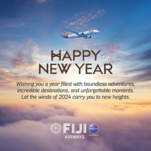 Happy New Year from Fiji Airways!