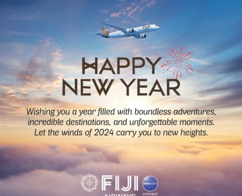 Happy New Year from Fiji Airways!