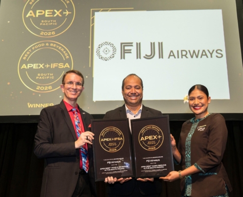 Fiji Airways Celebrates Double Win at 2026 APEX Awards